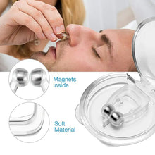 Anti-snore nose clip for heavy snoring sleepers