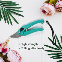 Sharp garden scissors for trimming branches