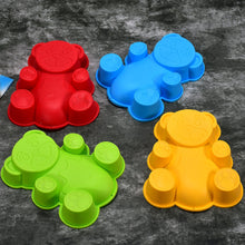 Silicone animal moulds for cake and candle making