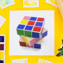 3x3x3 Cube Solving Kit - Includes Cube, Formula Sheets, Perfect for Beginners and Enthusiasts, 3d puzzles game | rubick cube puzzle cubes | rubix cube (1 Pc )