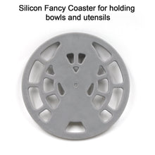 Silicone kitchen coaster