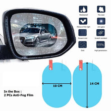 Scratch-resistant rearview mirror protective film