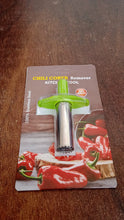 Small Stainless Steel Chili Corer Remover Kitchen Tool (1 Pc)