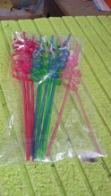 Reusable Plastic Straws (12 pcs Set / Mix Design)