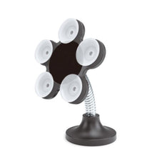 Car mount cellphone holder with flower design.