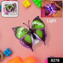 The Butterfly 3D Night Lamp Comes with 3D Illusion Design Suitable for Drawing Room, Lobby.n  (Loose)