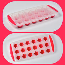 Ice Mould Flower Shape 18 Cavity Mould ice Tray Sphere ice Flower Mould Small ice Flower Tray Mini ice Cube Tray